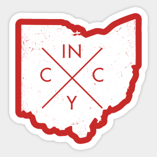 Cincy X Ohio Sticker